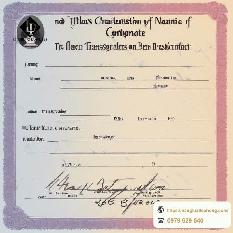 Người Chuyển Giới C&oacute; Đổi T&ecirc;n Được Kh&ocirc;ng?