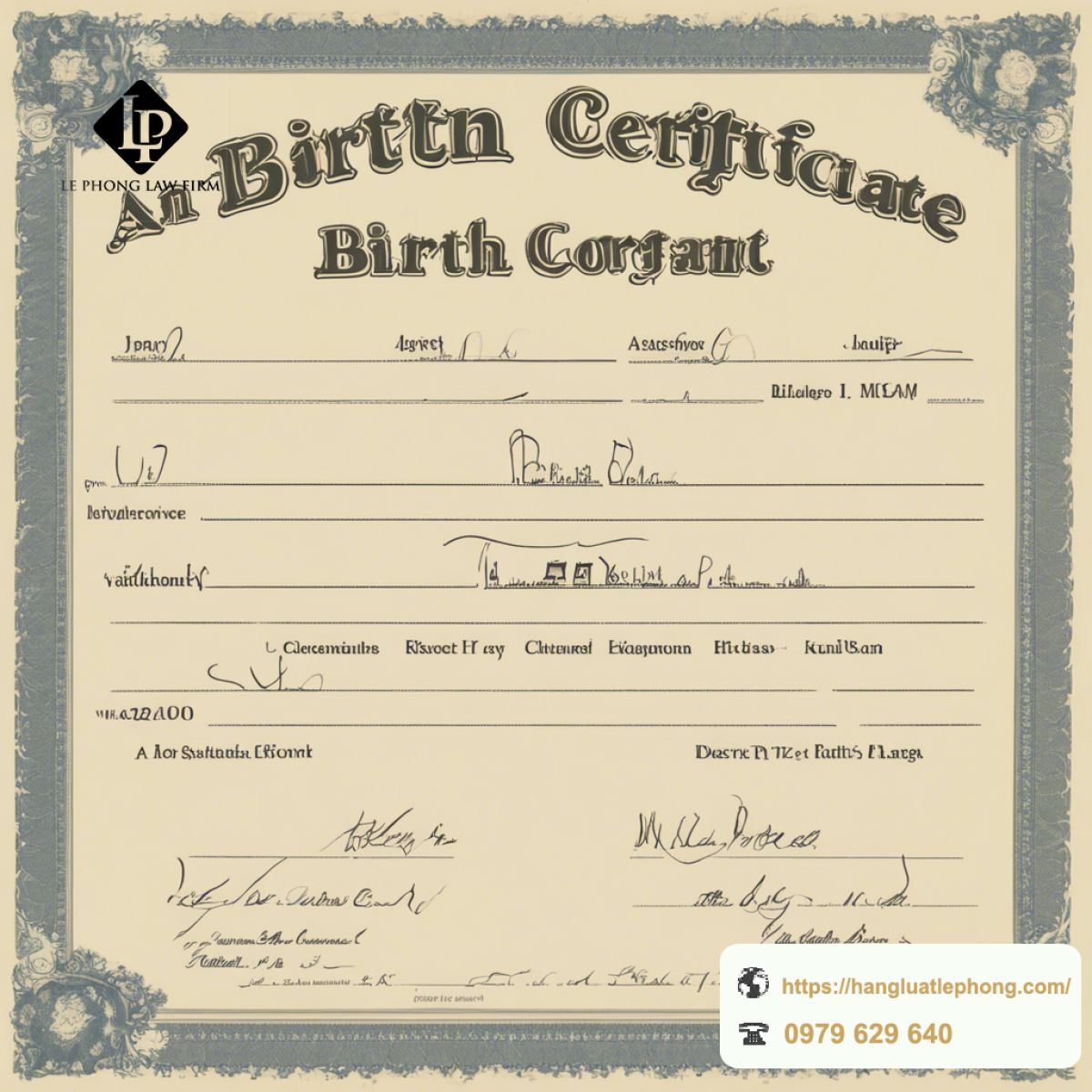 Thủ Tục L&agrave;m Giấy Khai Sinh Theo Diện Đặc Biệt (Online - Trực Tiếp)