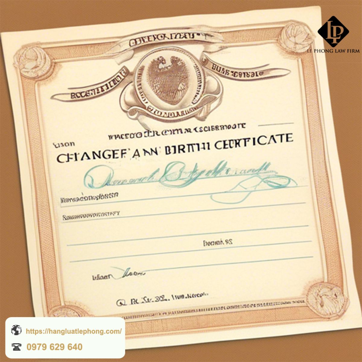 L&agrave;m Thế N&agrave;o Để Đổi T&ecirc;n Đệm Tr&ecirc;n Giấy Khai Sinh Gốc ?