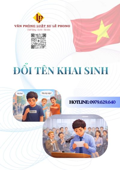 HỖ TRỢ PH&Aacute;P L&Yacute; ĐỔI T&Ecirc;N KHAI SINH
