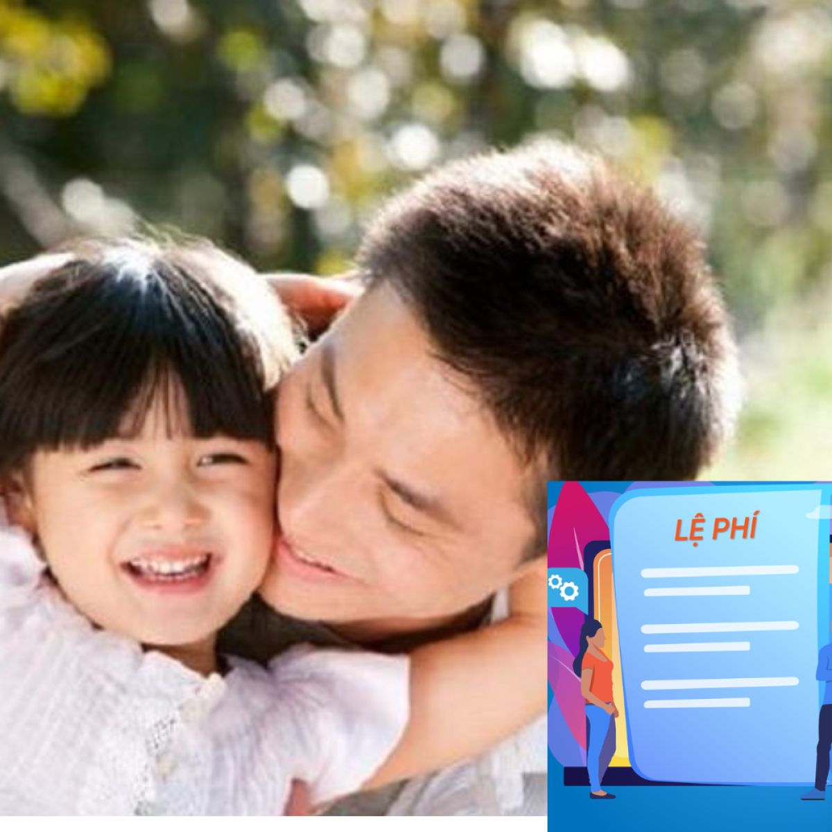 LỆ PH&Iacute; C&Ocirc;NG NHẬN QUAN HỆ CHA CON ?